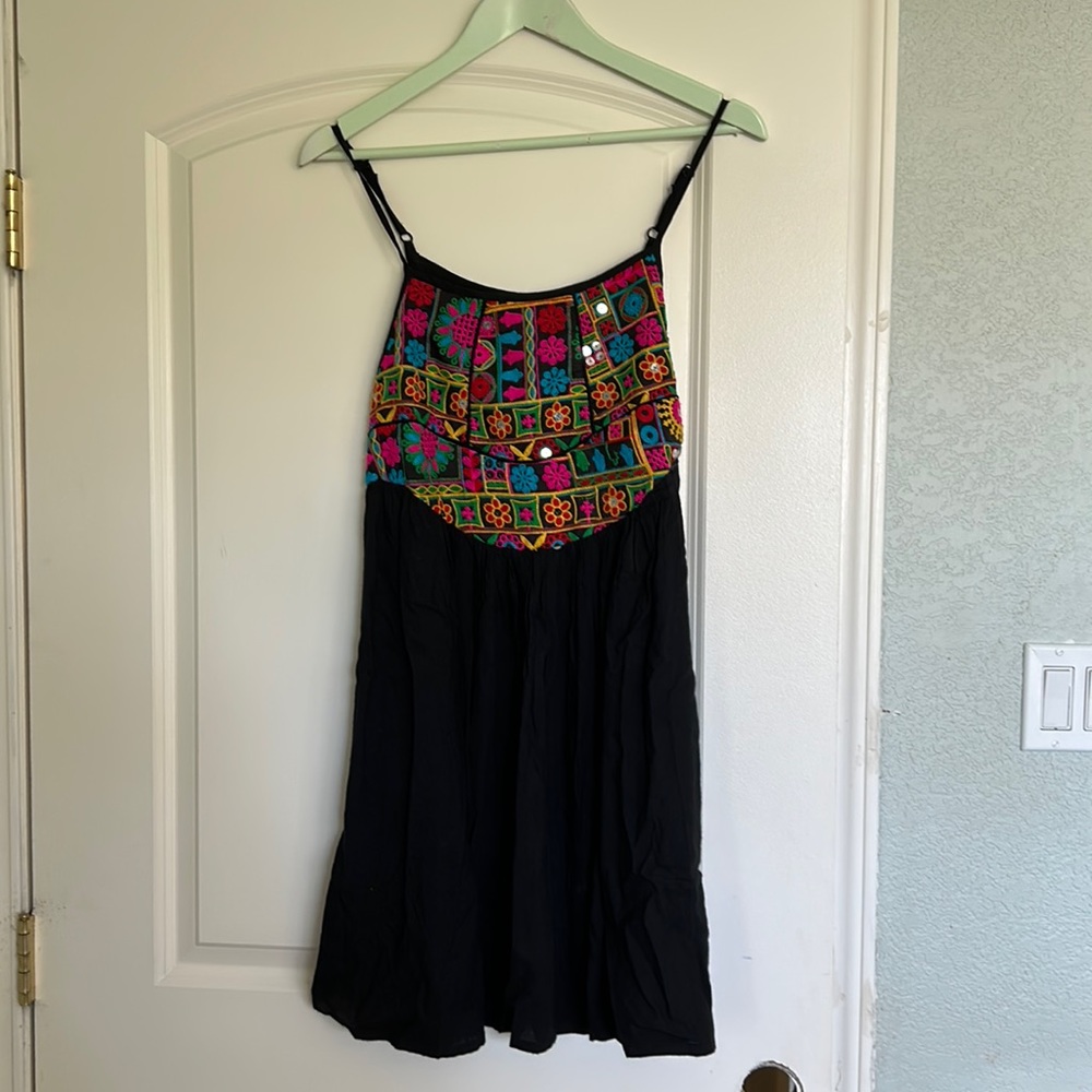 Unique embroidered dress!
